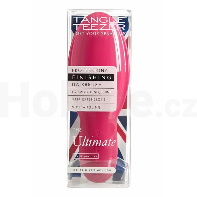 Tangle Teezer Ultimate Finishing Pink kefa na vlasy