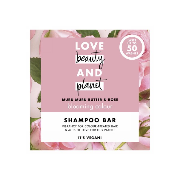 Love Beauty & Planet Murumuru+Rose tuhý šampón na vlasy 90 g