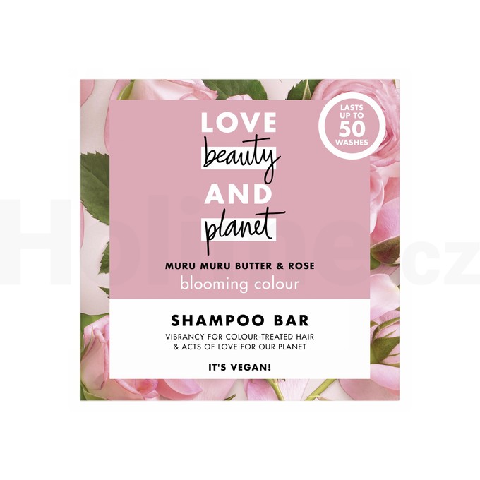 Love Beauty & Planet Murumuru+Rose tuhý šampón na vlasy 90 g