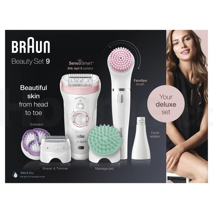 Braun Silk-épil 9-995 Beauty Set Wet&Dry epilátor