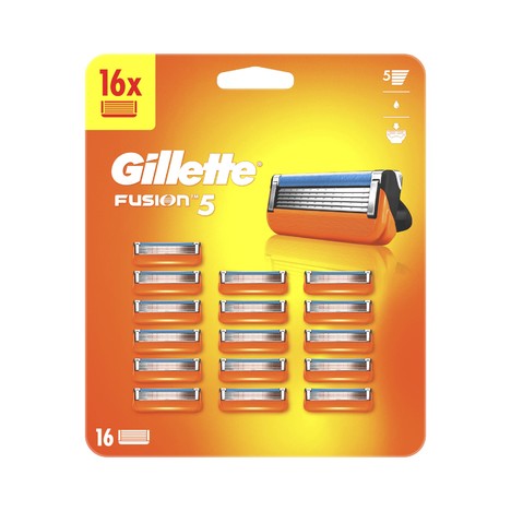 Gillette Fusion 5 náhradné hlavice 16 ks