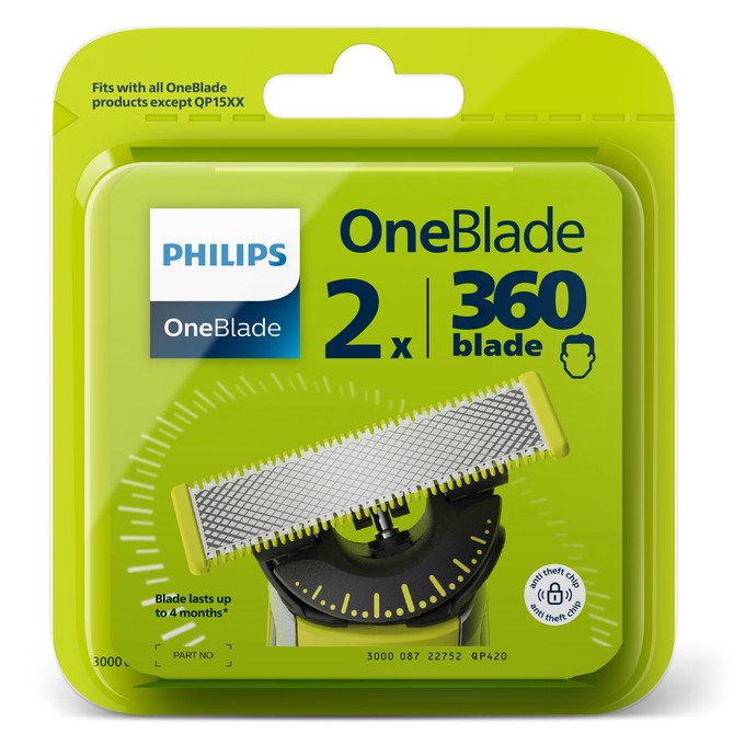 Philips OneBlade QP420/50 náhradný brit 2 ks