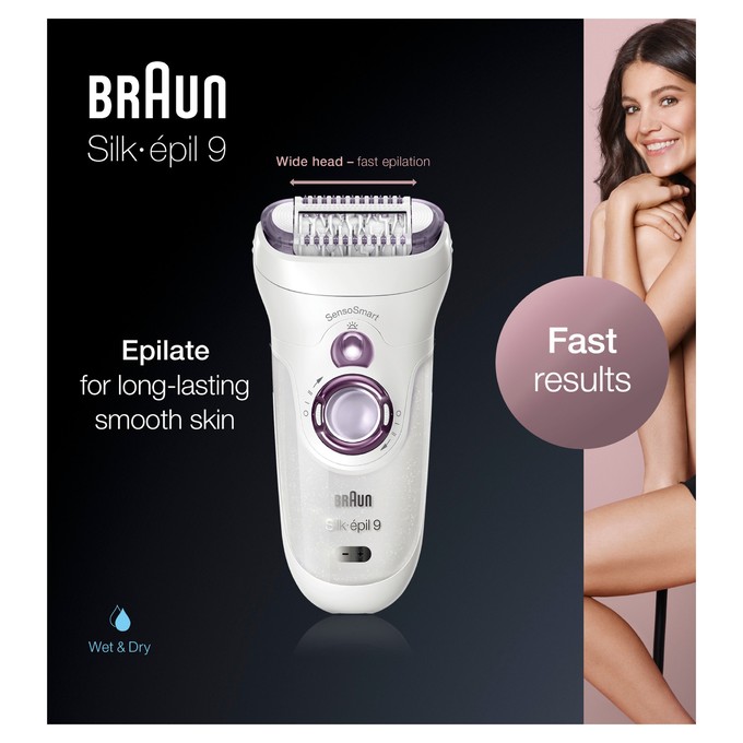 Braun Silk épil 9 9-690 SensoSmart Wet&Dry epilátor