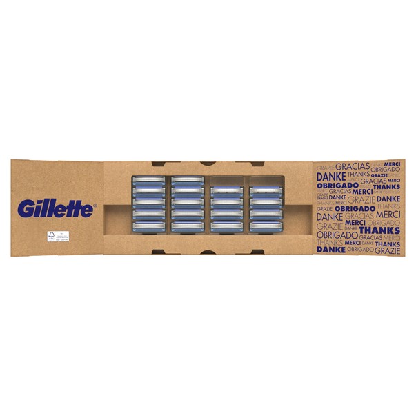Gillette Mach3 náhradné hlavice 18 ks