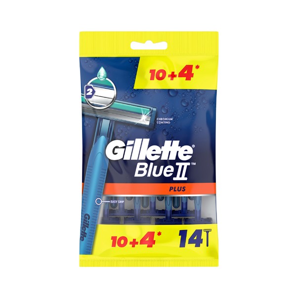 Gillette Blue2 Plus jednorazové holítko 14 ks