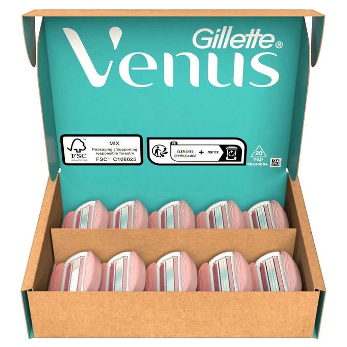 Gillette Venus Comfortglide Spa Breeze náhradné hlavice 10 ks