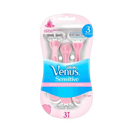 Gillette Venus Sensitive damská holítka 3 ks