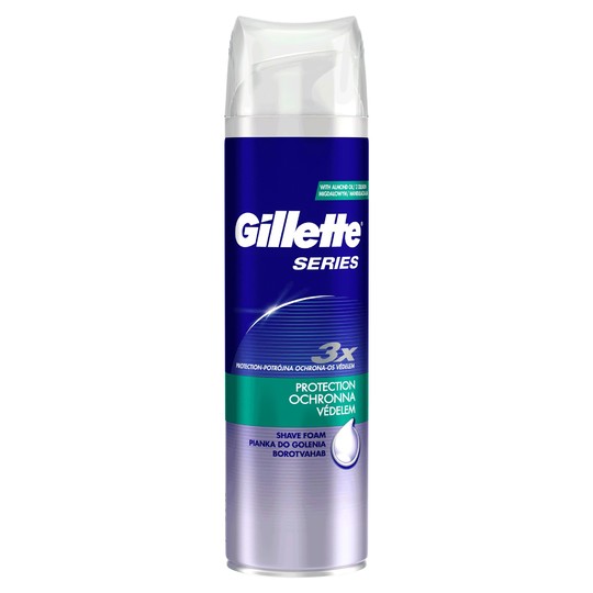 Gillette Series Sensitive pena na holenie 250 ml