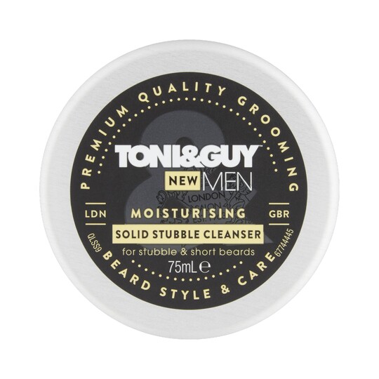 Toni&Guy Solid Stubble Cleanser čistiaci tuhý krém na krátke fúzy 75 ml