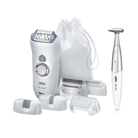 Braun Silk épil 7-561 Wet&Dry epilátor + bikiny zastrihávač