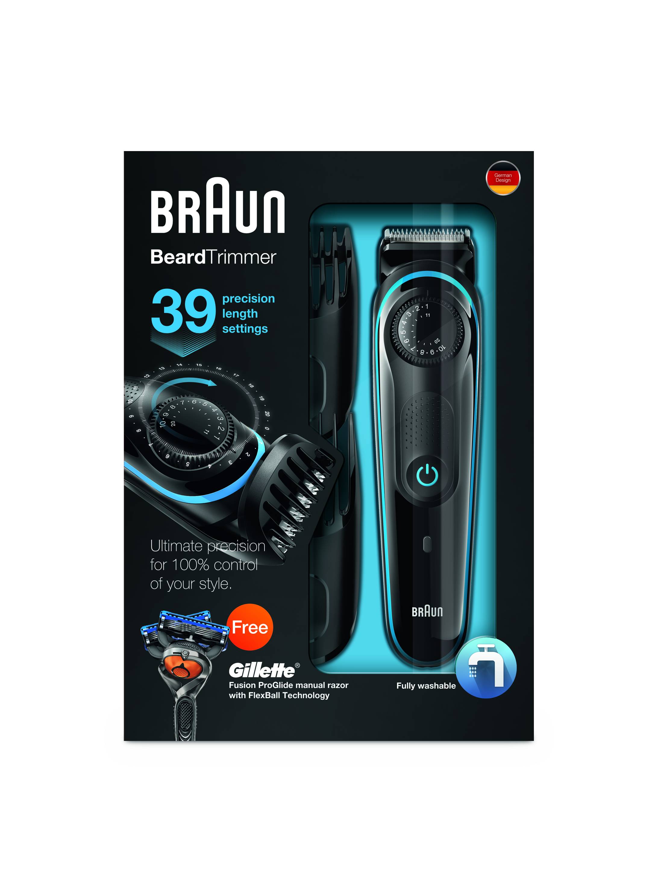 Braun BT3040 zastřihávač fúzov a vlasov