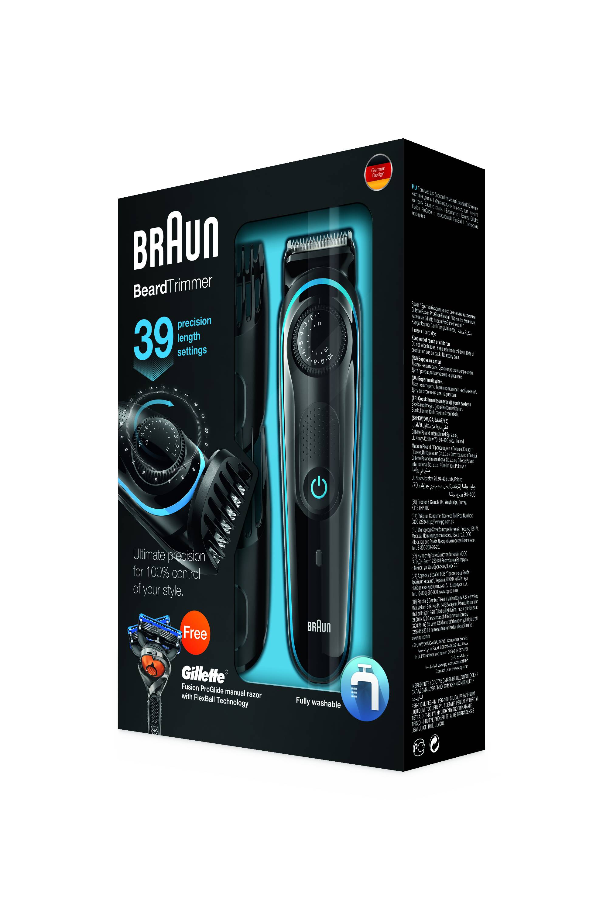 Braun BT3040 zastřihávač fúzov a vlasov