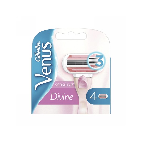 Gillette Venus Divine Sensitive náhradné hlavice 4 ks