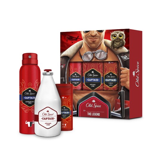 Old Spice Captain Pilot Trio darčeková sada
