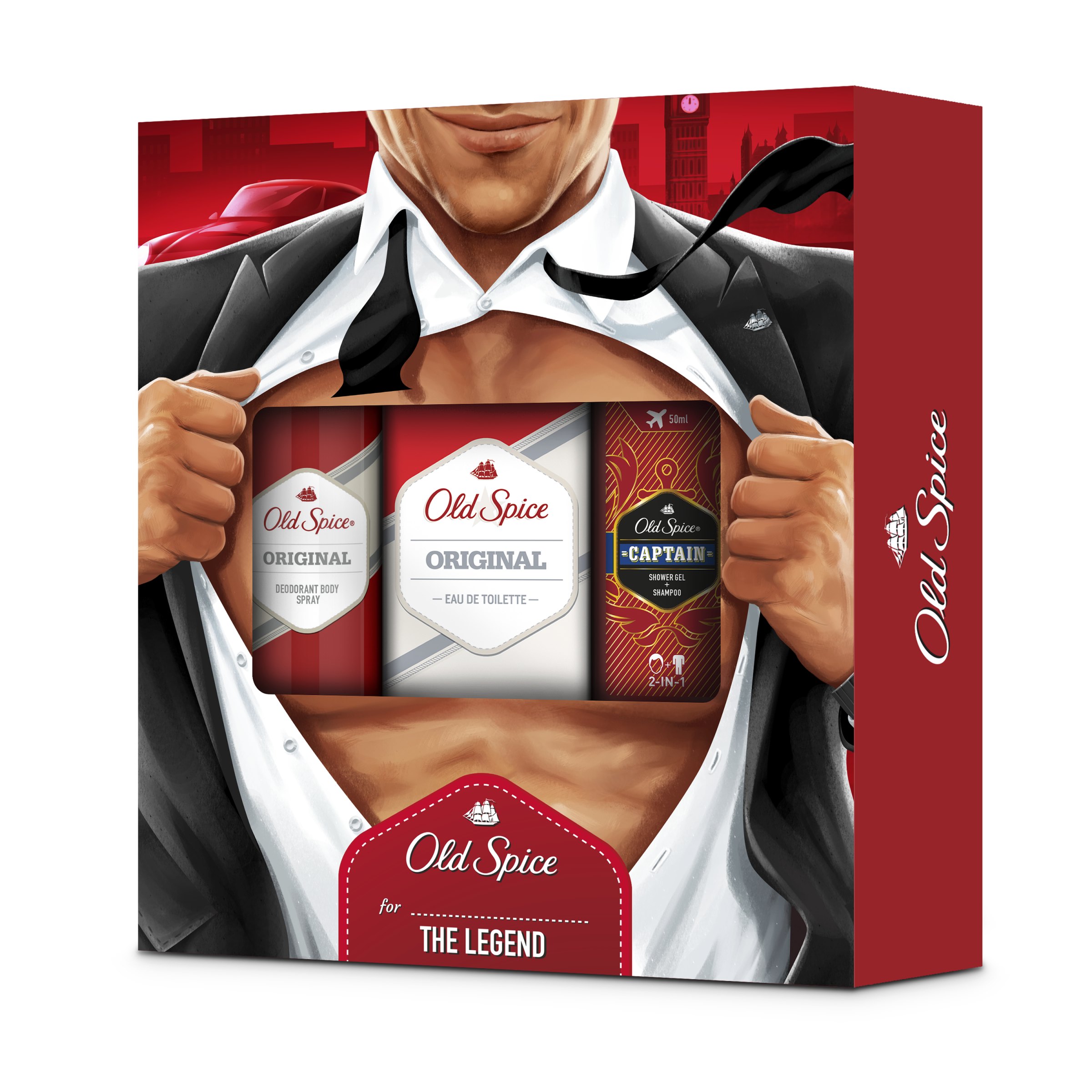 Old Spice Original Gentleman Trio darčeková sada