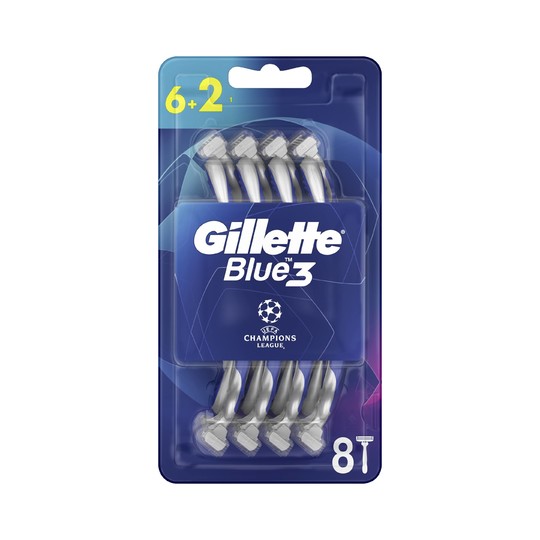Gillette Blue3 jednorazové holítka 8 ks