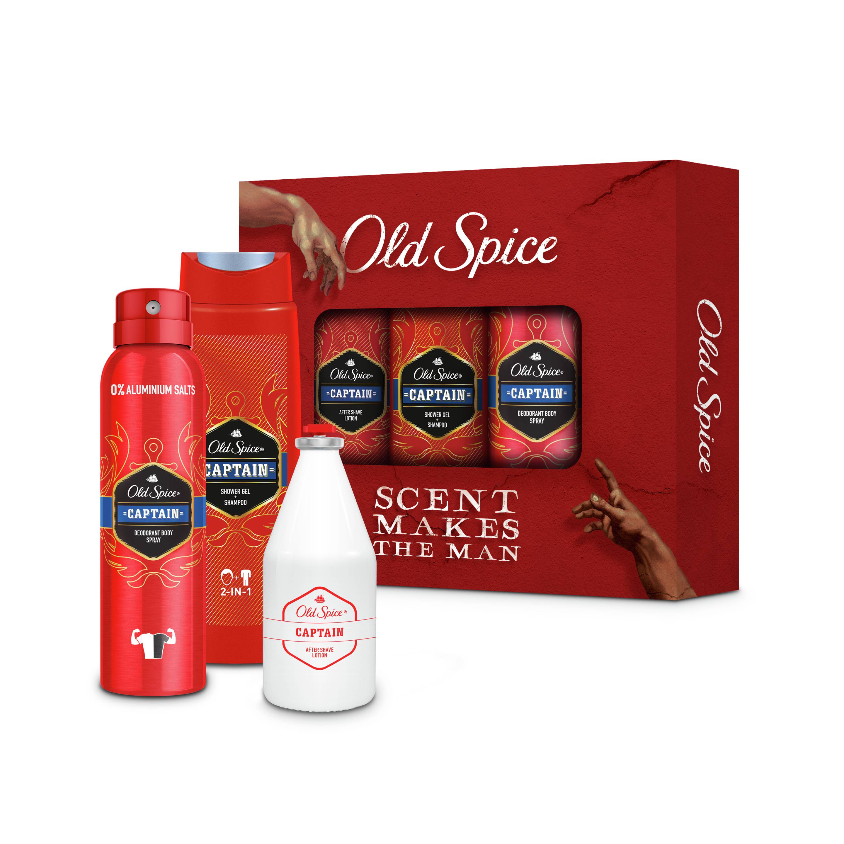 Old Spice Captain Trio darčeková sada