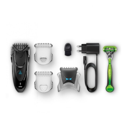 Braun Multi Groomer MG5050 viaúčelový zastrihávač + Gillette Body Razor