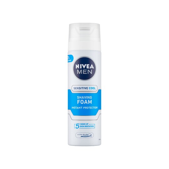 Nivea Men Sensitive Cool pena na holenie 200 ml
