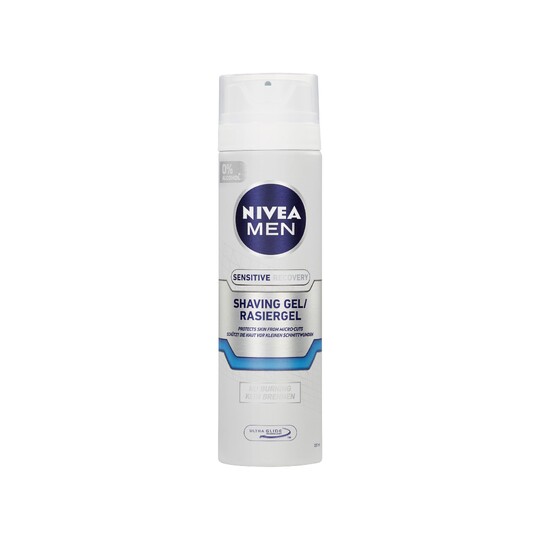 Nivea Men Sensitive Recovery gél na holenie 200 ml