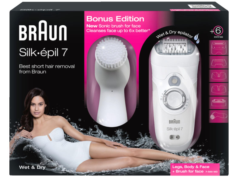 Braun Silk épil 7-569 Wet & Dry epilátor