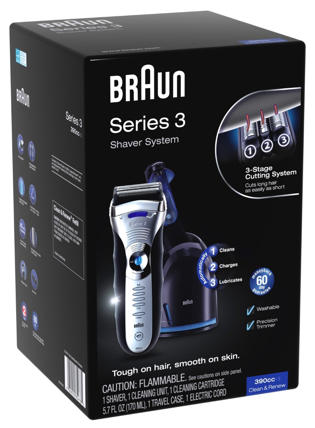 Braun Series 390 cc Clean&Charge