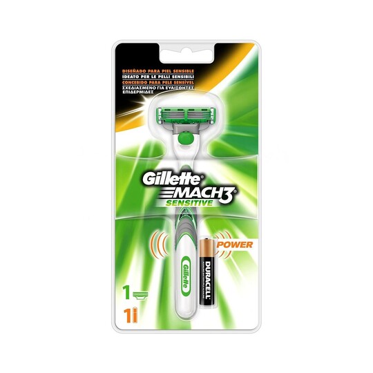 Gillette Mach 3 Sensitive Power holiaci strojček