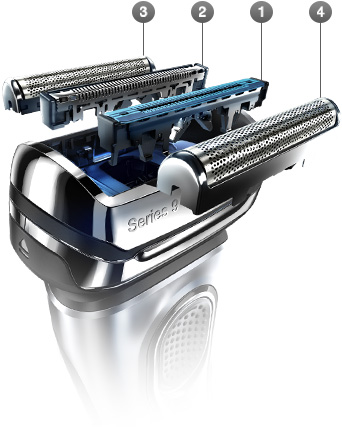 Braun Series 9 9040 Wet&Dry holiaci strojček