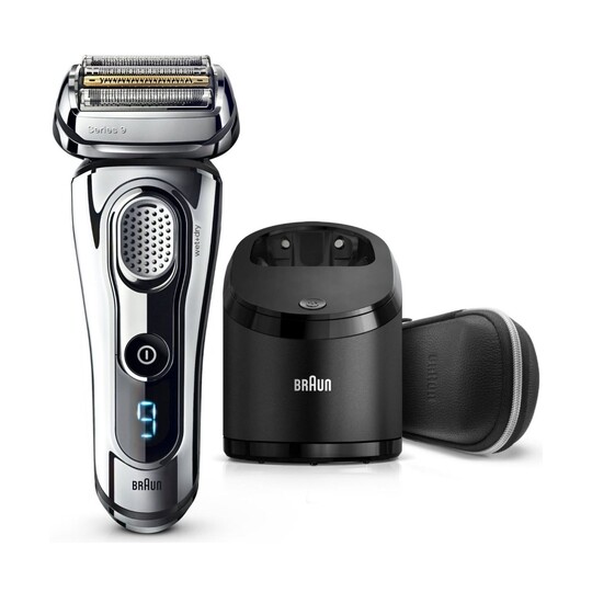 Braun Series 9 9296cc Wet&Dry holiaci strojček, CHRÓM