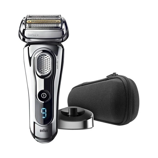 Braun Series 9 9293s Wet&Dry holiaci strojček, CHROMOVÁ