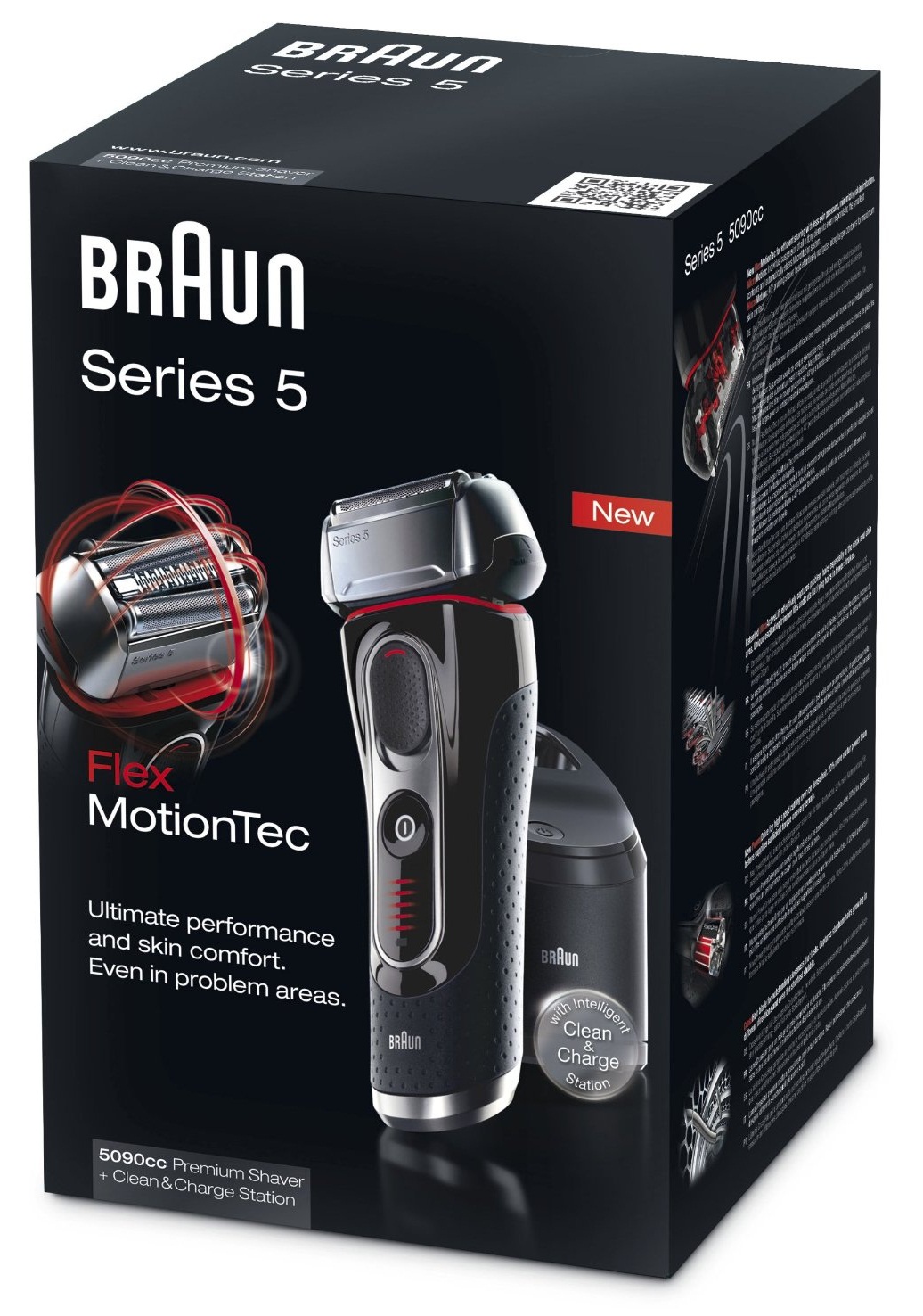 Braun Series 5-5090 CC Flex MotionTec holiaci strojček - ZÁNOVNÍ