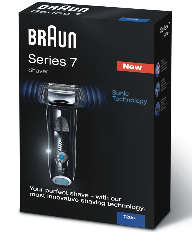 Braun Series 7-720s-4 holiaci strojček ZÁNOVNÍ
