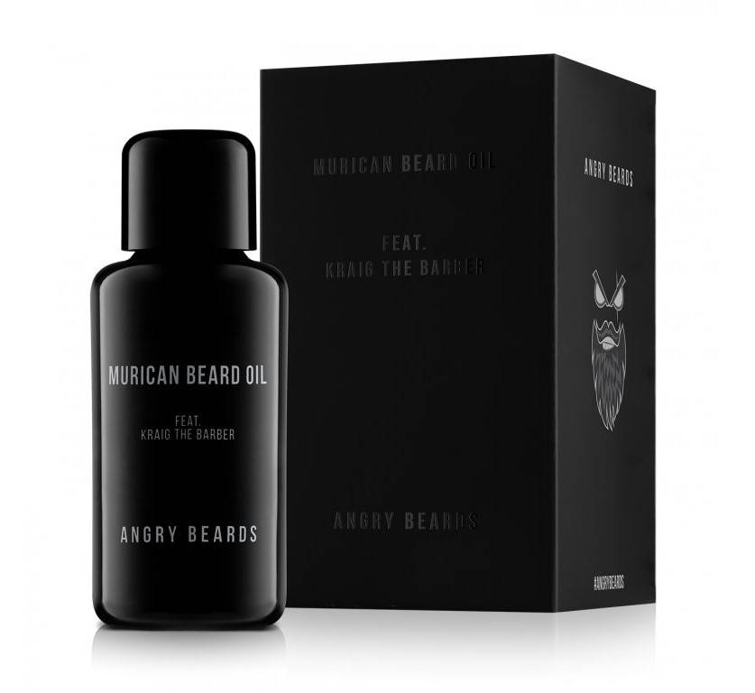 Angry Beards Murican Beard Oil olej na fúzy 30 ml