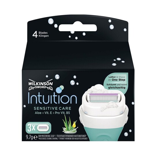 Wilkinson Intuition Sensitive Care náhradné hlavice 3 ks