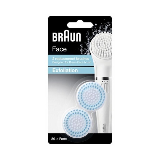 Braun 80-e Face peeling náhradné kefy 2 ks