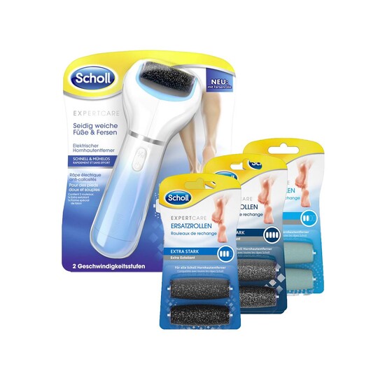 Scholl Expert Care + náhradné hlavice 6 ks
