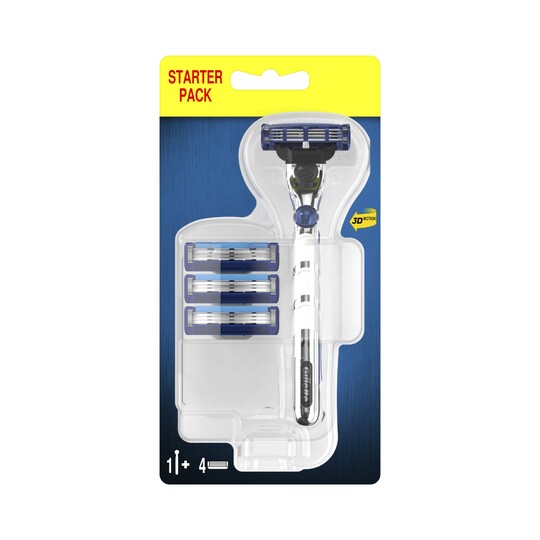 Gillette Mach3 Turbo 3D Motion holiaci strojček + 4 ks hlavic