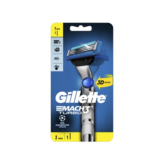 Gillette Mach3 Turbo 3D Motion holiaci strojček + 2 hlavice