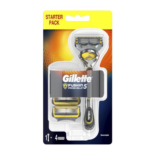 Gillette Fusion 5 ProShield FlexBall holiaci strojček + 4 hlavice