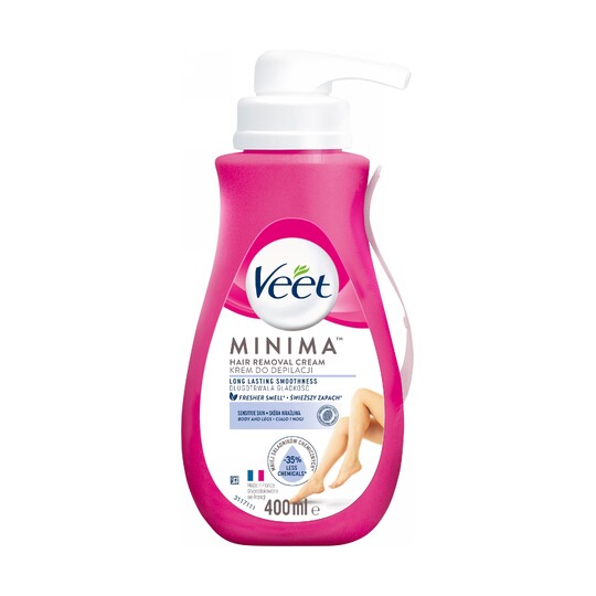 Veet Silk&Fresh Sensitive Skin depilačný krém 400 ml