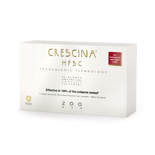 Crescina Transdermic 200 Man 20x3,5 ml podpora rastu vlasov