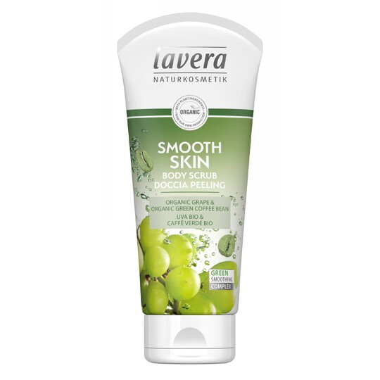 Lavera Smooth Skin telový peeling 200 ml