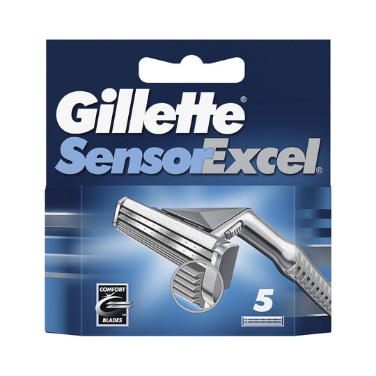 Gillette Sensor Excel náhradné hlavice 5 ks
