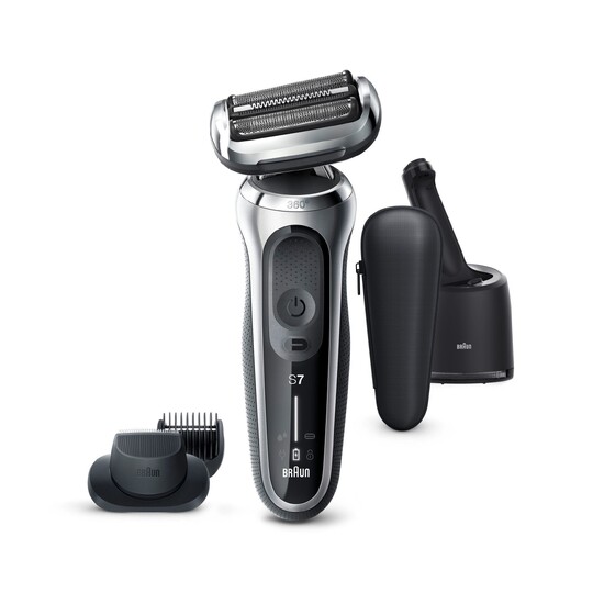 Braun Series 7 71-S7500cc Silver Wet&Dry holiaci strojček
