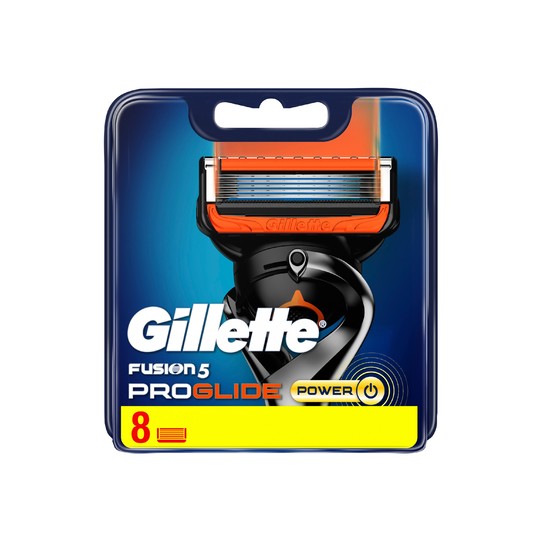 Gillette Fusion ProGlide Power náhradné hlavice 8 ks