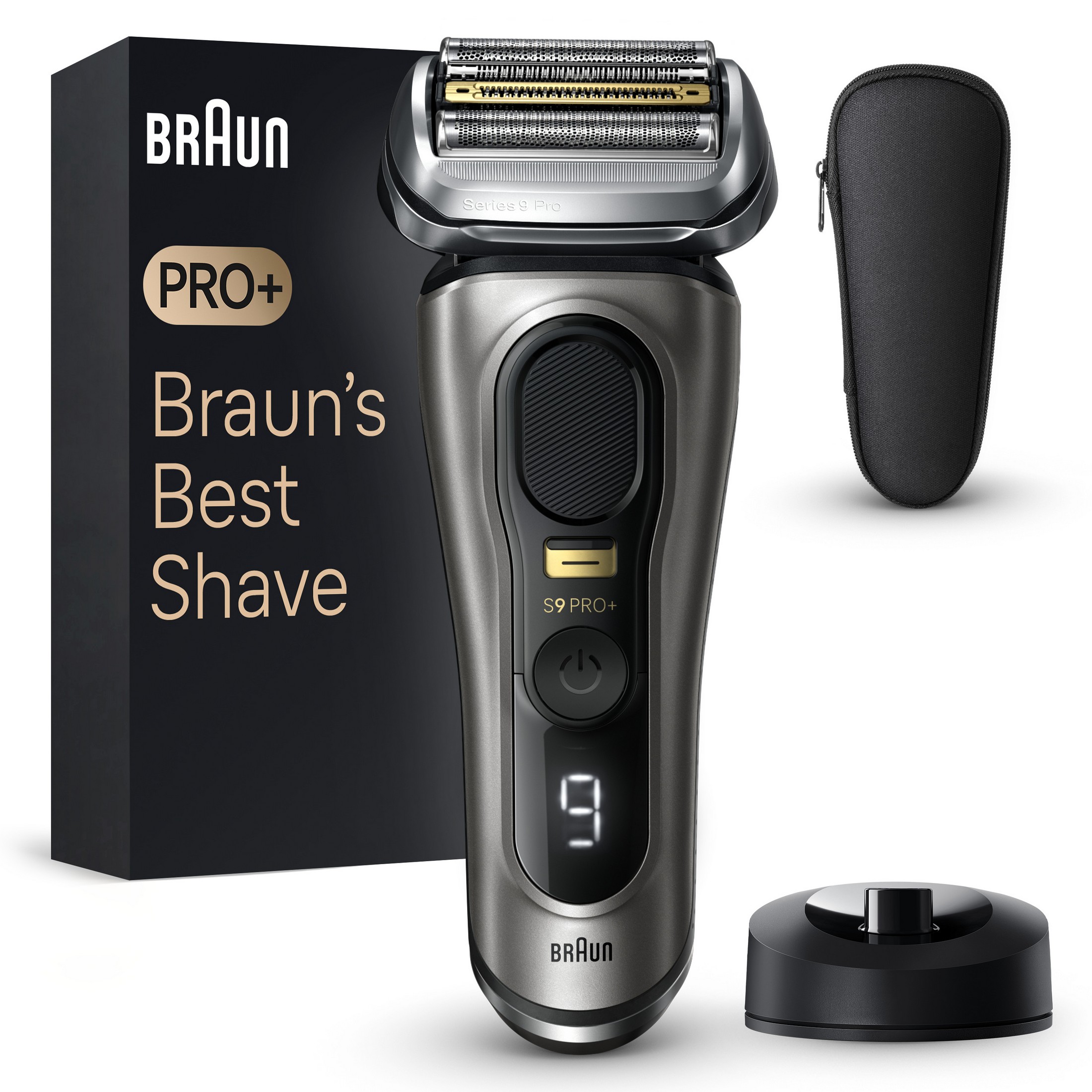Braun Series 9 PRO+ 9515s holiaci strojček + Braun XT5200 viacúčelový zastrihávač