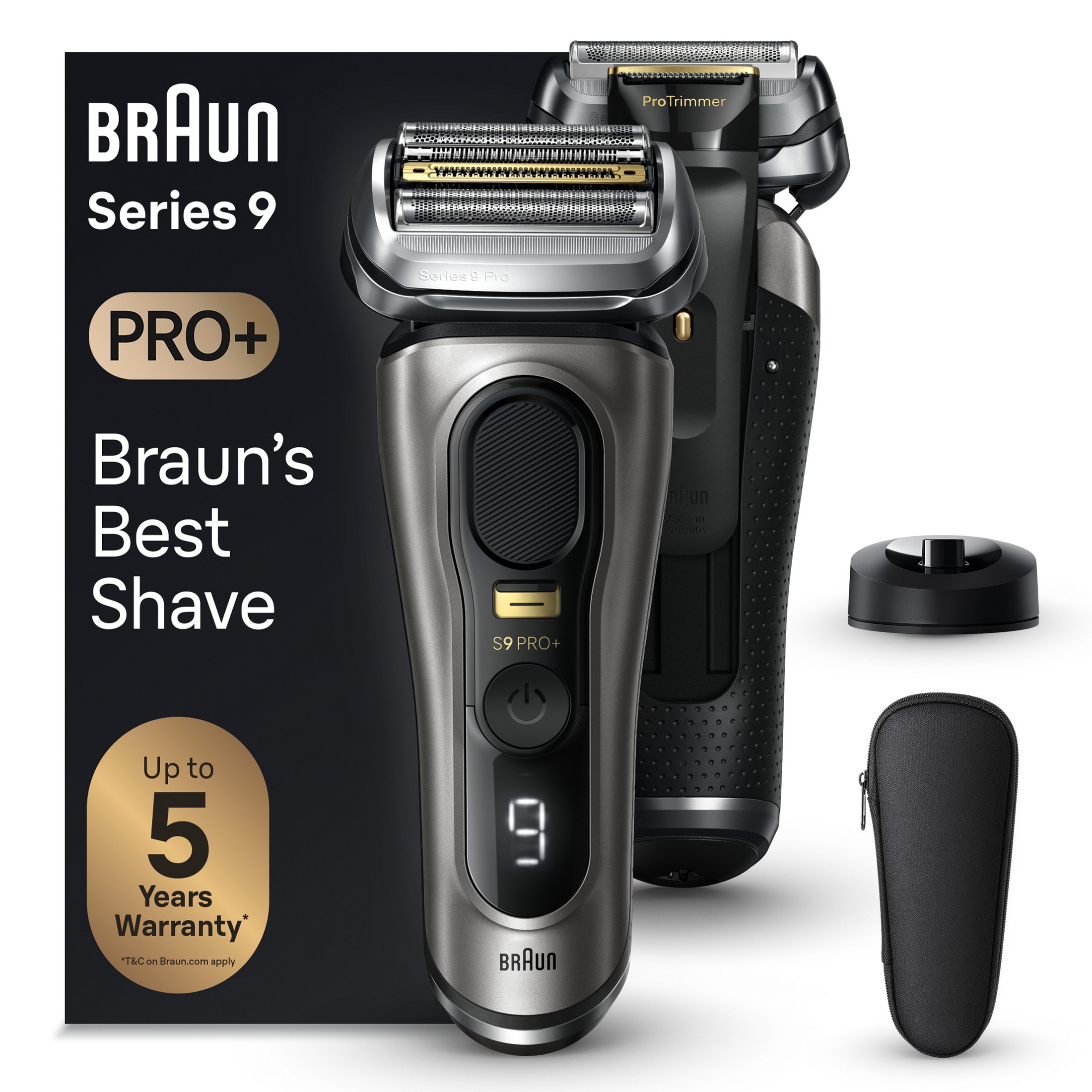 Braun Series 9 PRO+ 9515s holiaci strojček + Braun XT5200 viacúčelový zastrihávač