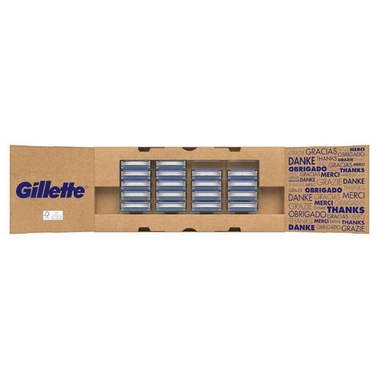 Gillette Mach3 náhradné hlavice 18 ks