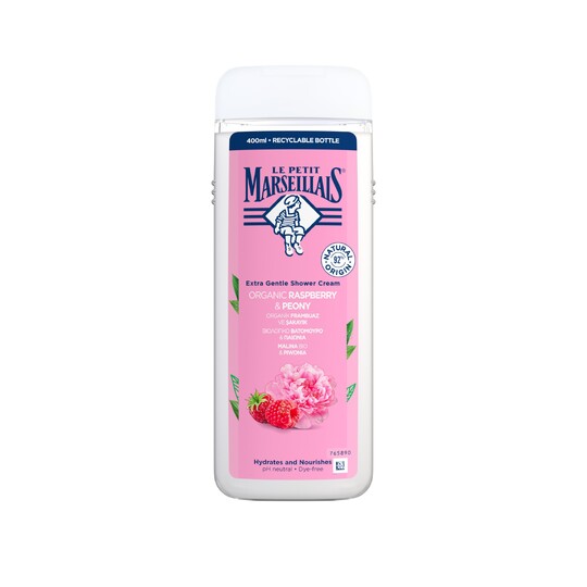 Le Petit Marseillais malina&pivonka sprchový gél 400 ml