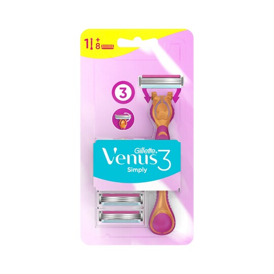 Gillette Simply Venus holiaci strojček + 8 hlavic
